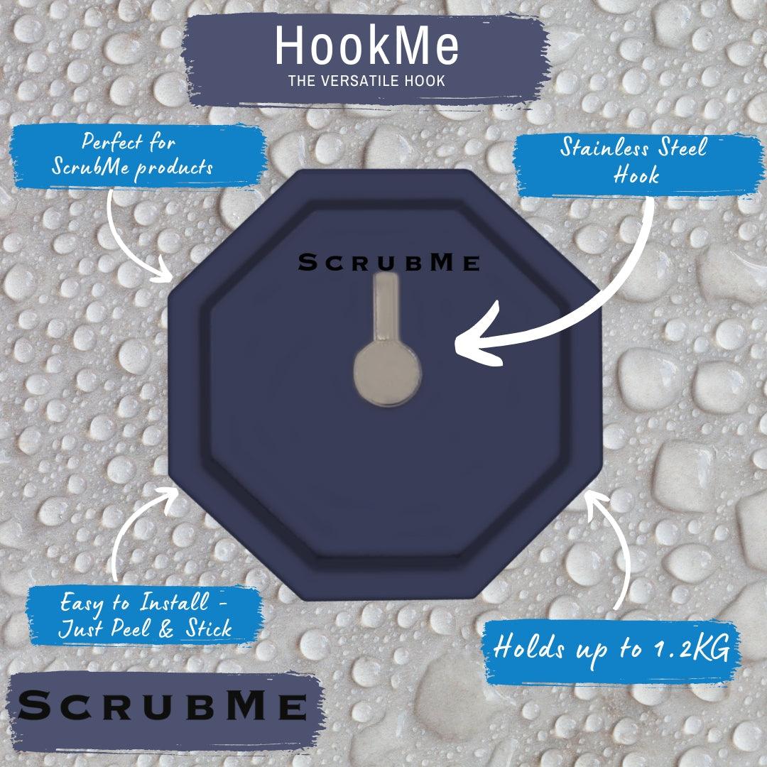 HookMe Shower Wall Hook Benefits Blue