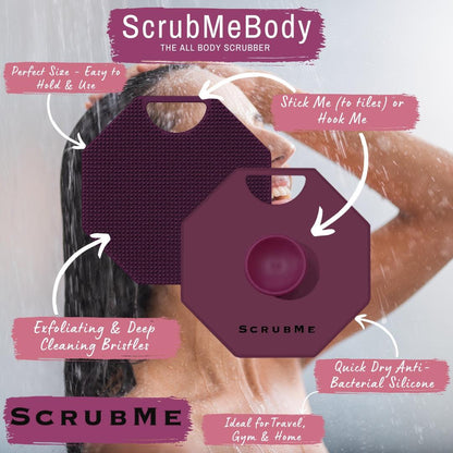 ScrubMeBody & HookMe Bundle - Passionate Purple