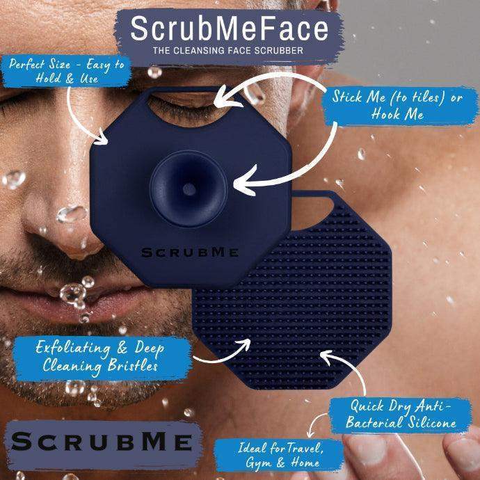 ScrubMeFace in Breathtaking Blue - Product Benefits Image