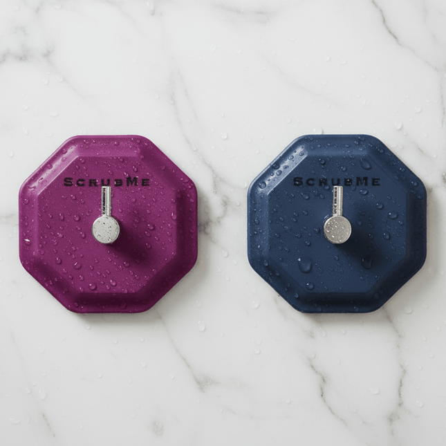 HookMe Purple and Blue - Close Together on Marble