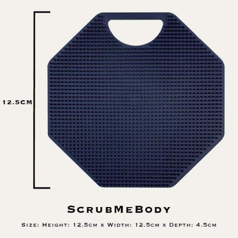 ScrubMeBody in Breathtaking Blue - Dimensions Image