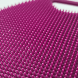 Passionate Purple ScrubMeBody bristles - depth angle