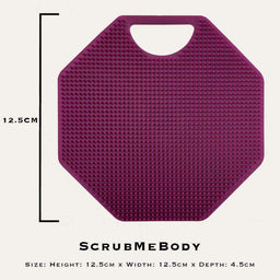 ScrubMeBody - Passionate Purple - Dimentions