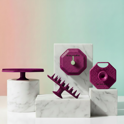 ScrubMeRoutine Shower Tool Set Passionate Purple 