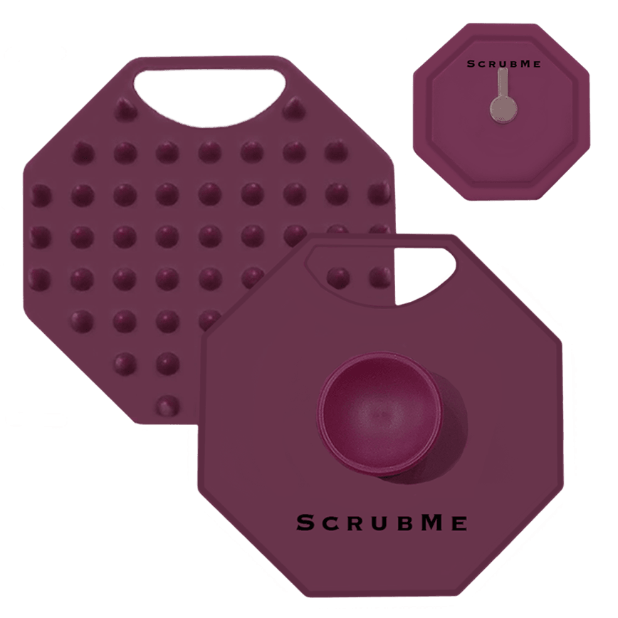 ScrubMeScalp & HookMe Bundle - Passionate Purple