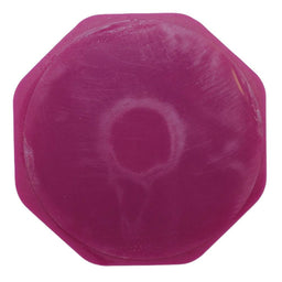 Back view of the ScrubMe HookMe Passionate Purple adhesive hook showing the circular self-adhesive pad on the back.