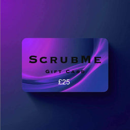 ScrubMe £25 digital gift card with purple and blue gradient background
