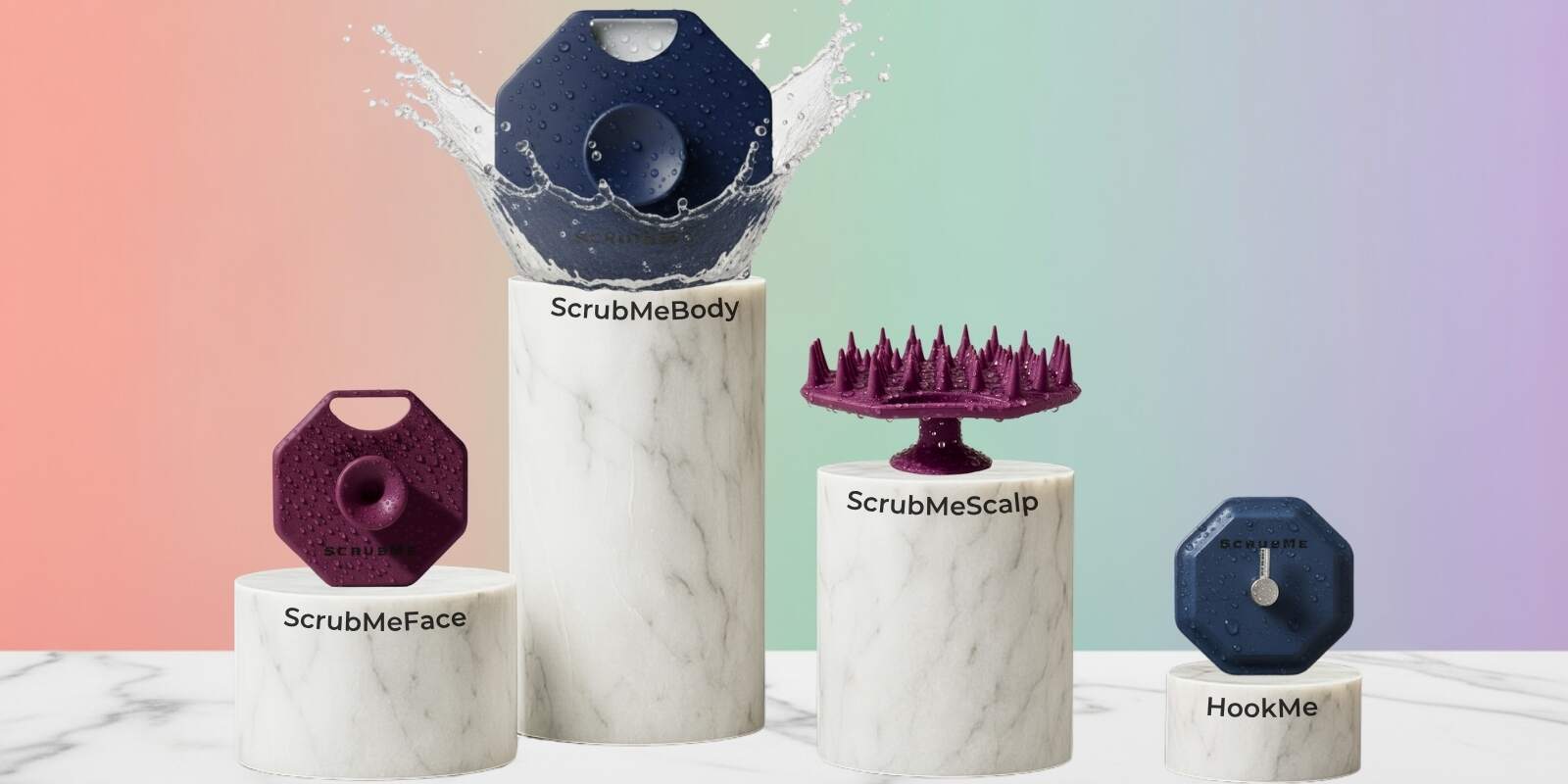 ❛❛ Our Silicone Scrubbers will work wonders for your Hair, Skin & Scalp ❜❜